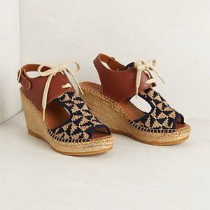 Anthropologie Naguisa Keiko Espadrille Wedges